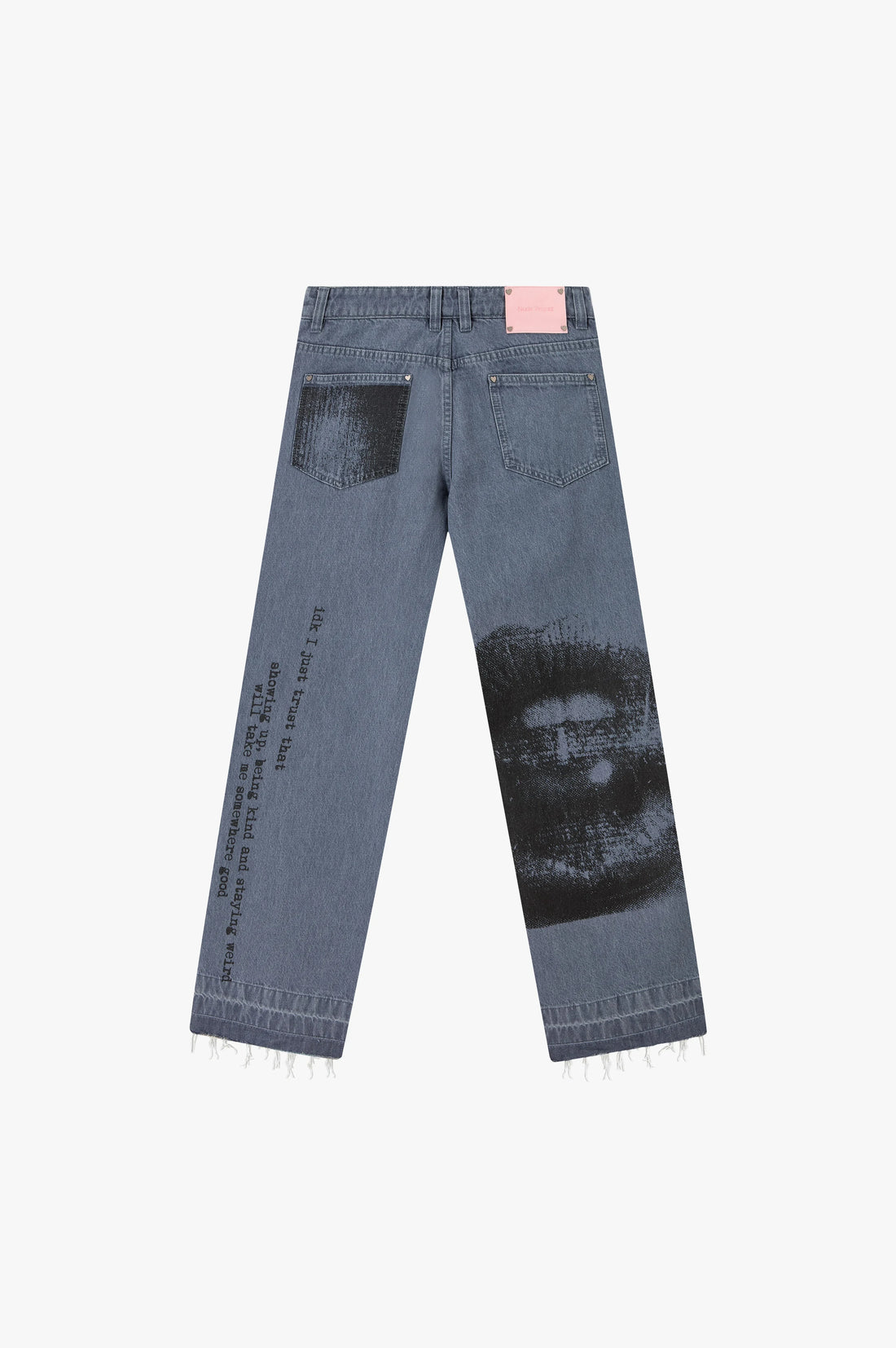 Networking Old Baggy Jeans