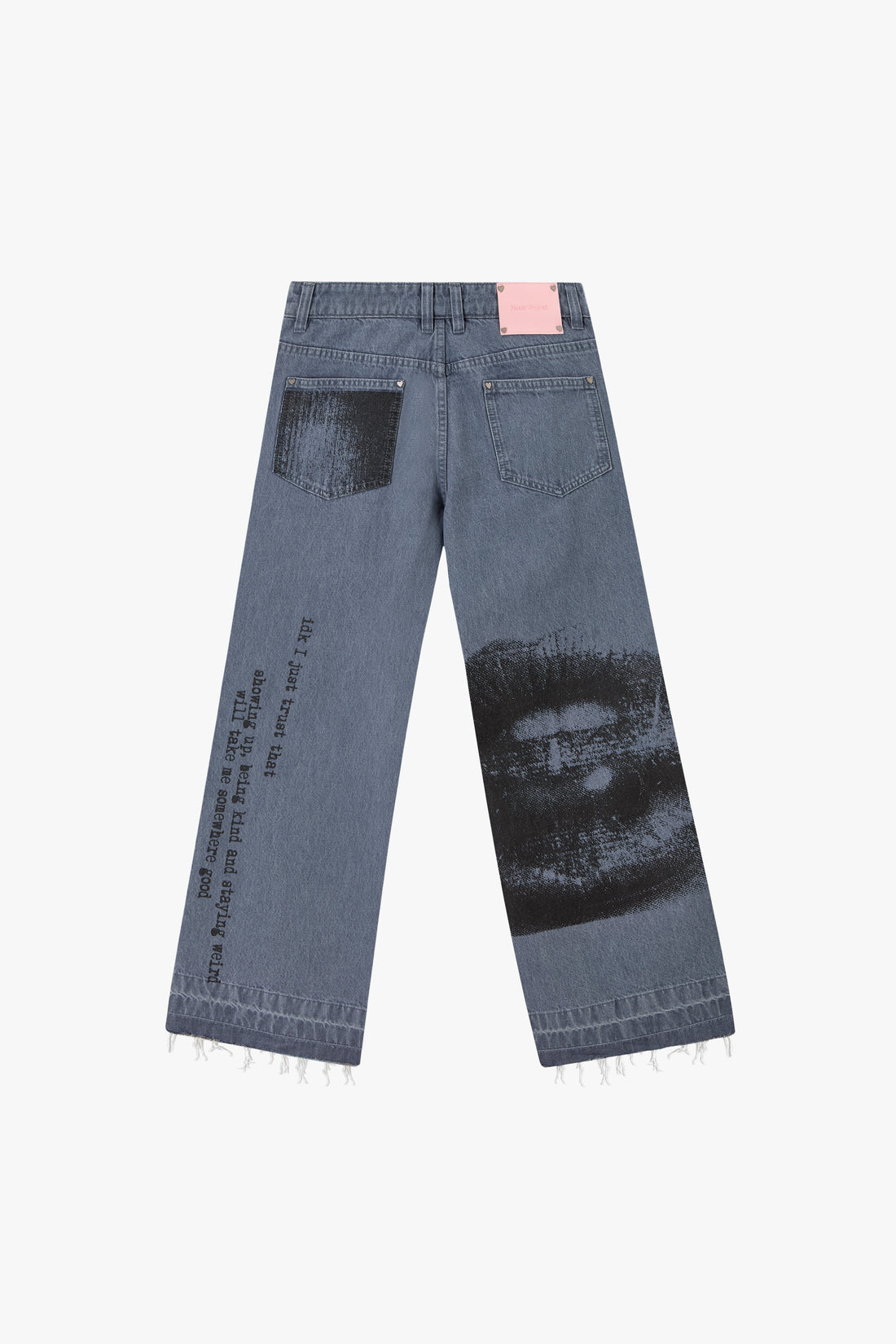 Networking Old Baggy Jeans
