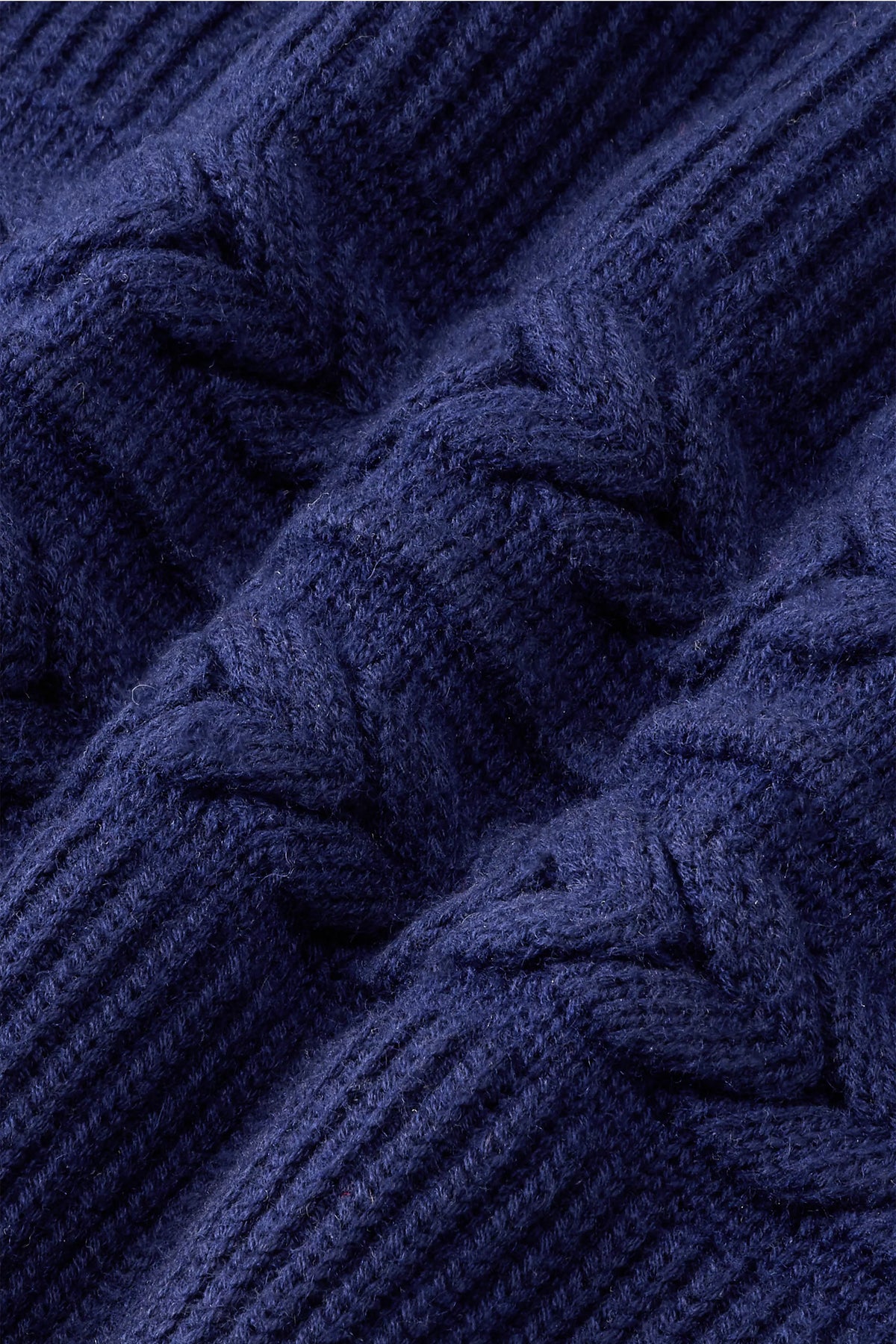 Ridgmount Quarter-Zip Knit Sweater Navy