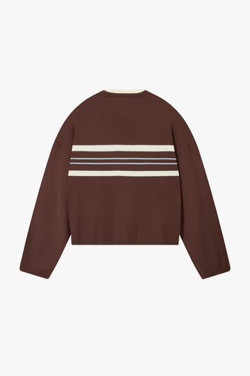 Smith Knit Sweater Brown