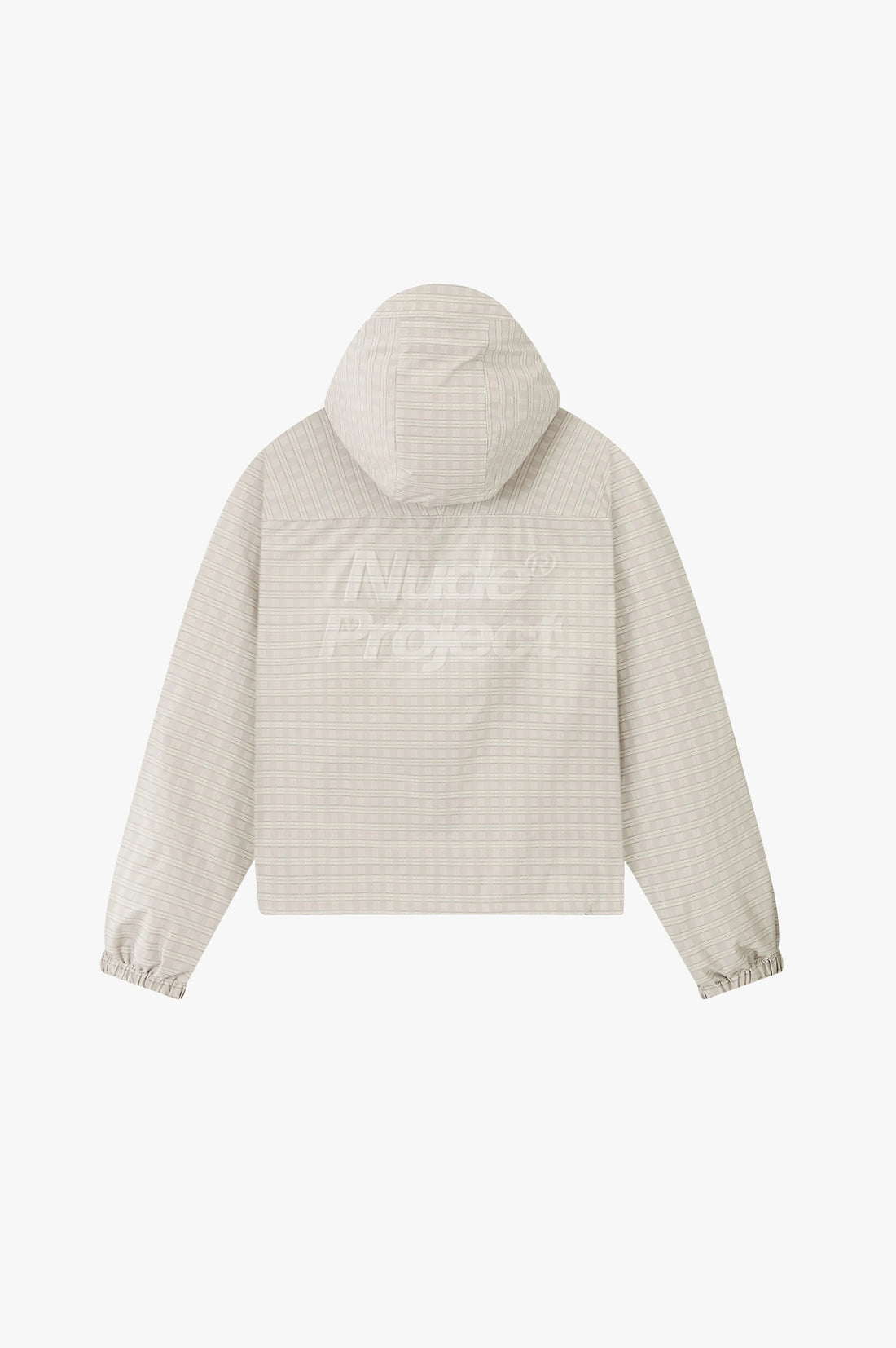 Checked Windbreaker Jacket