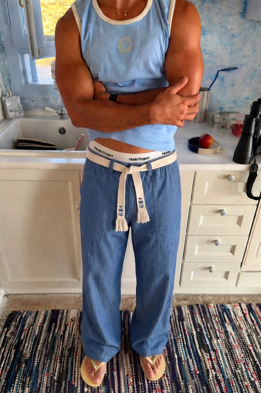 Formentera Pants Navy