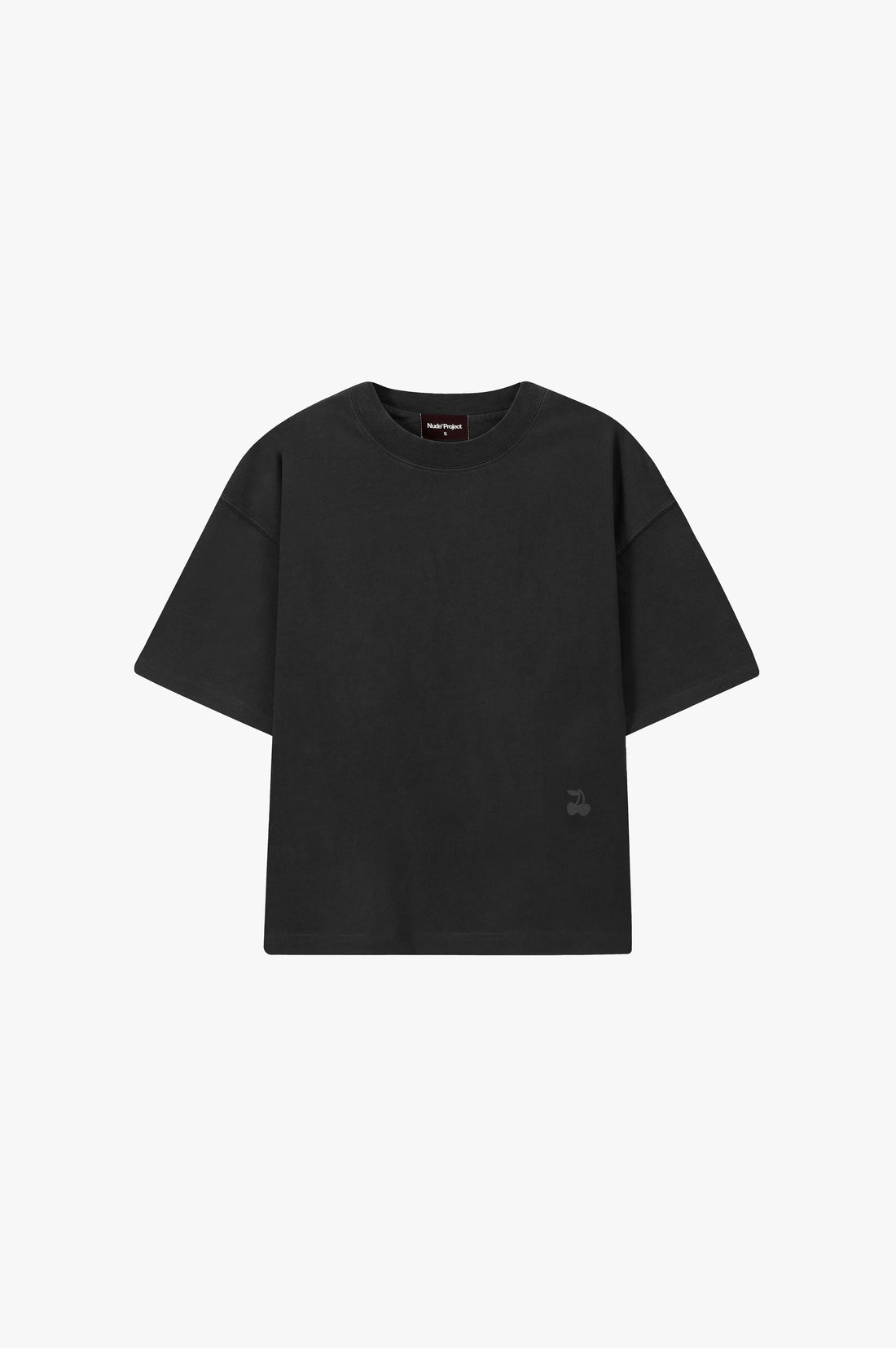 Block Tee Ash