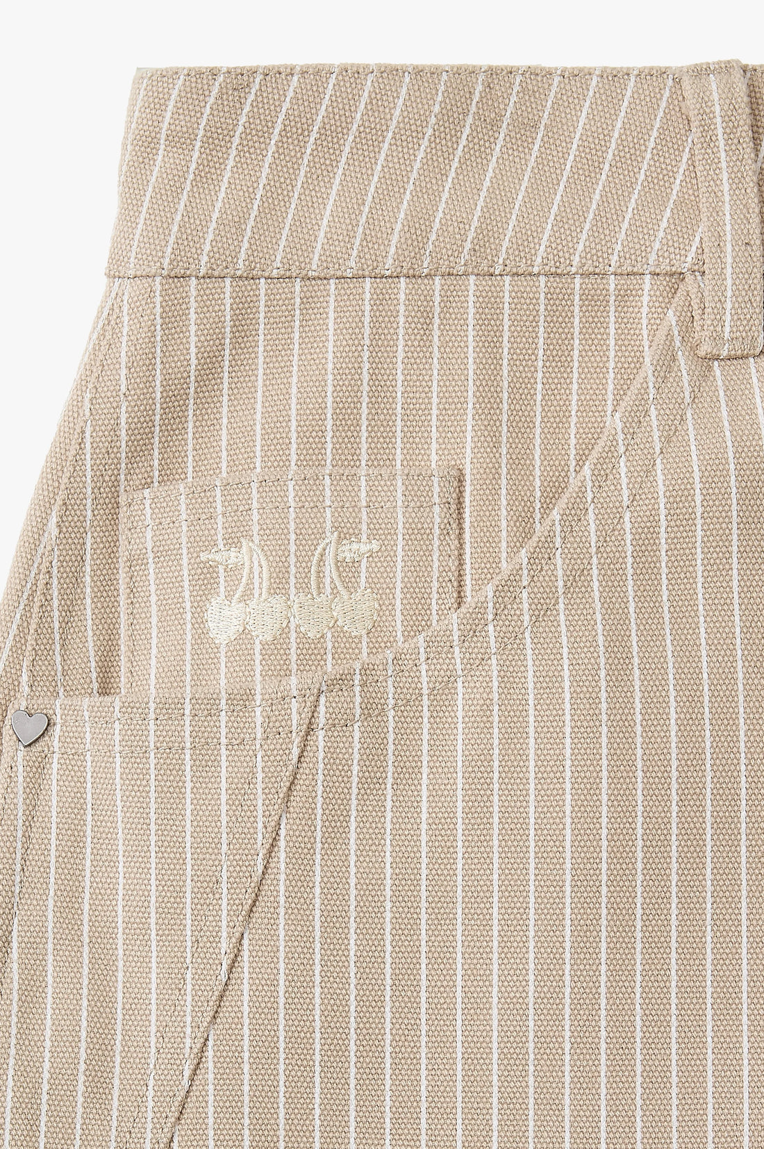 Worker Carpenter Pants Beige