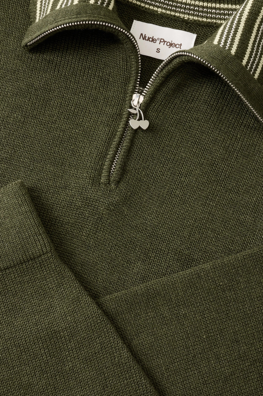 The Consultant Quarter-Zip Knit Green