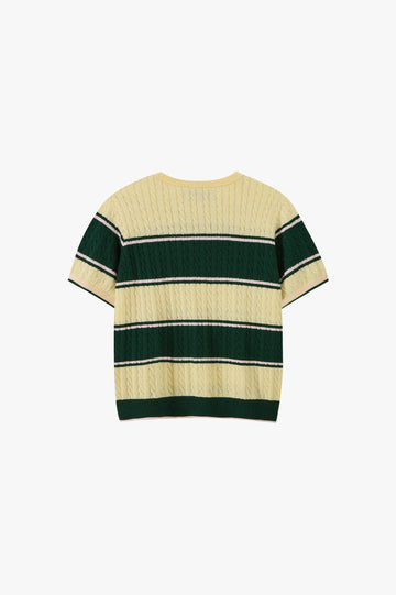 Costa Knit Tee Green