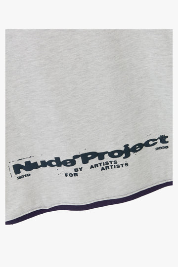 Bear Tee Grey Melange