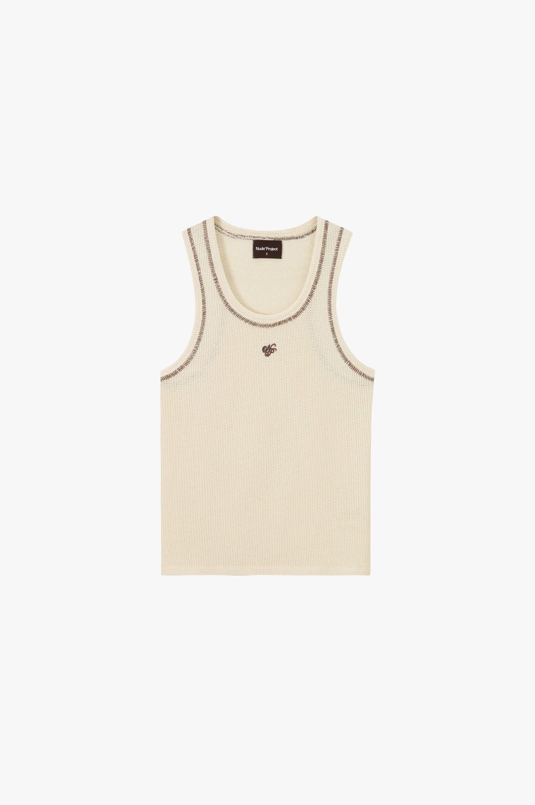 Contrast Stitch Tank Top 2xPack