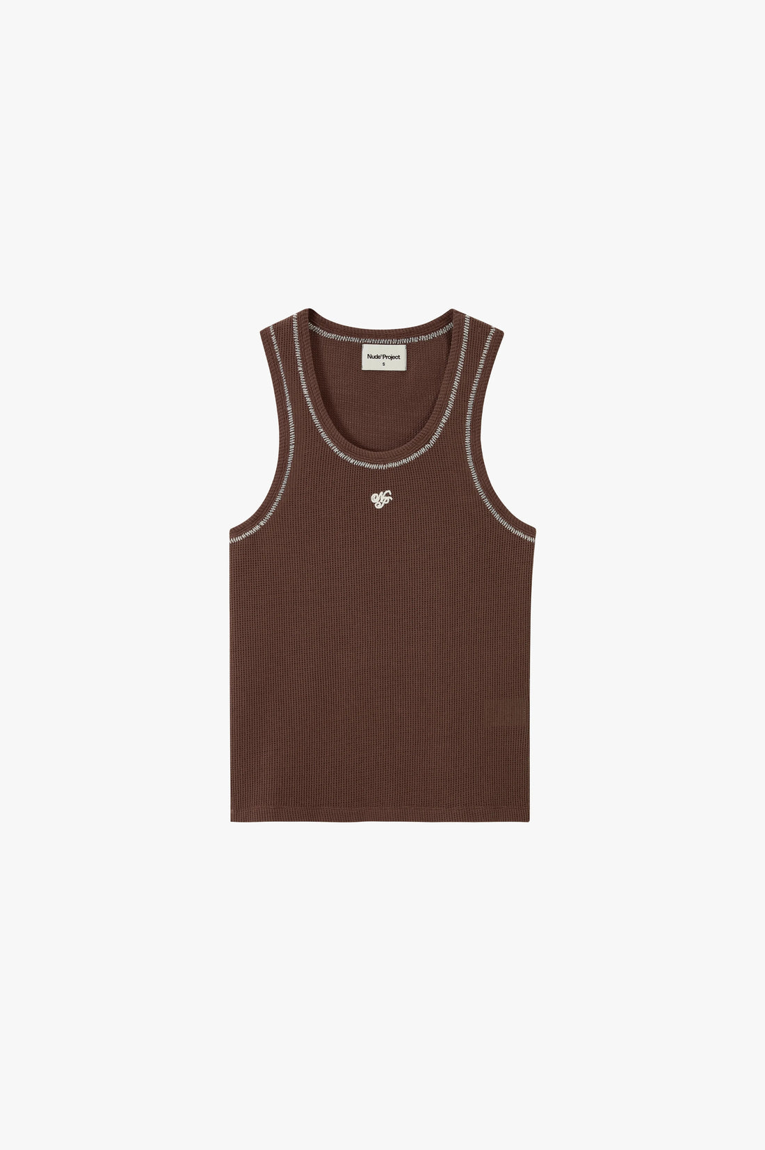 Contrast Stitch Tank Top 2xPack