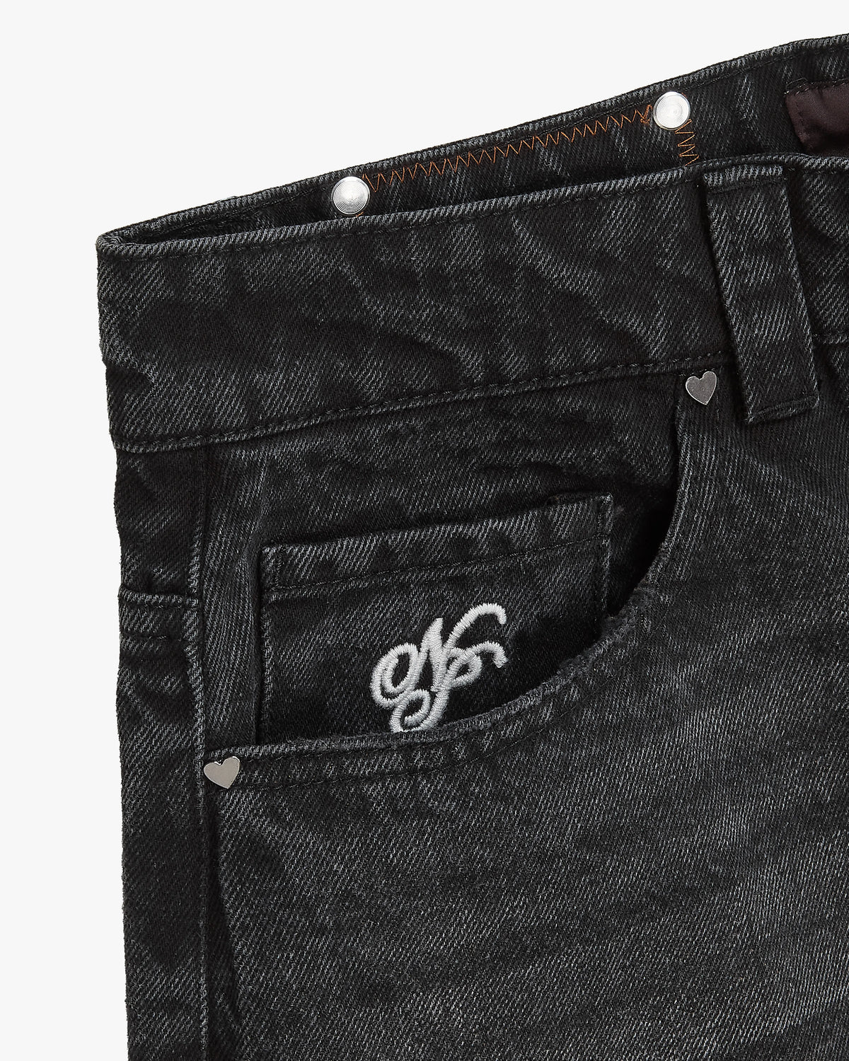Basic Straight Jeans Black
