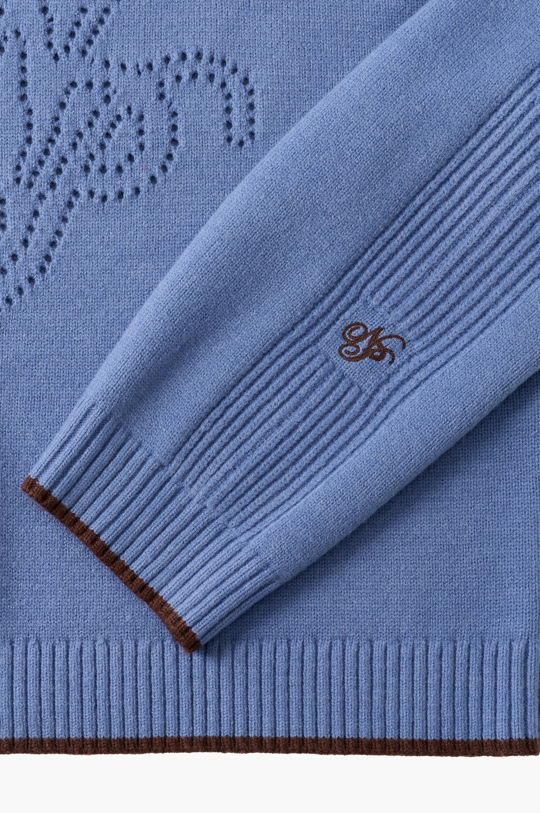 The Employee of the Month Knit Sweater Blue