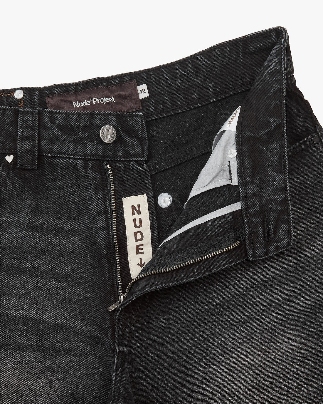 Basic Straight Jeans Black
