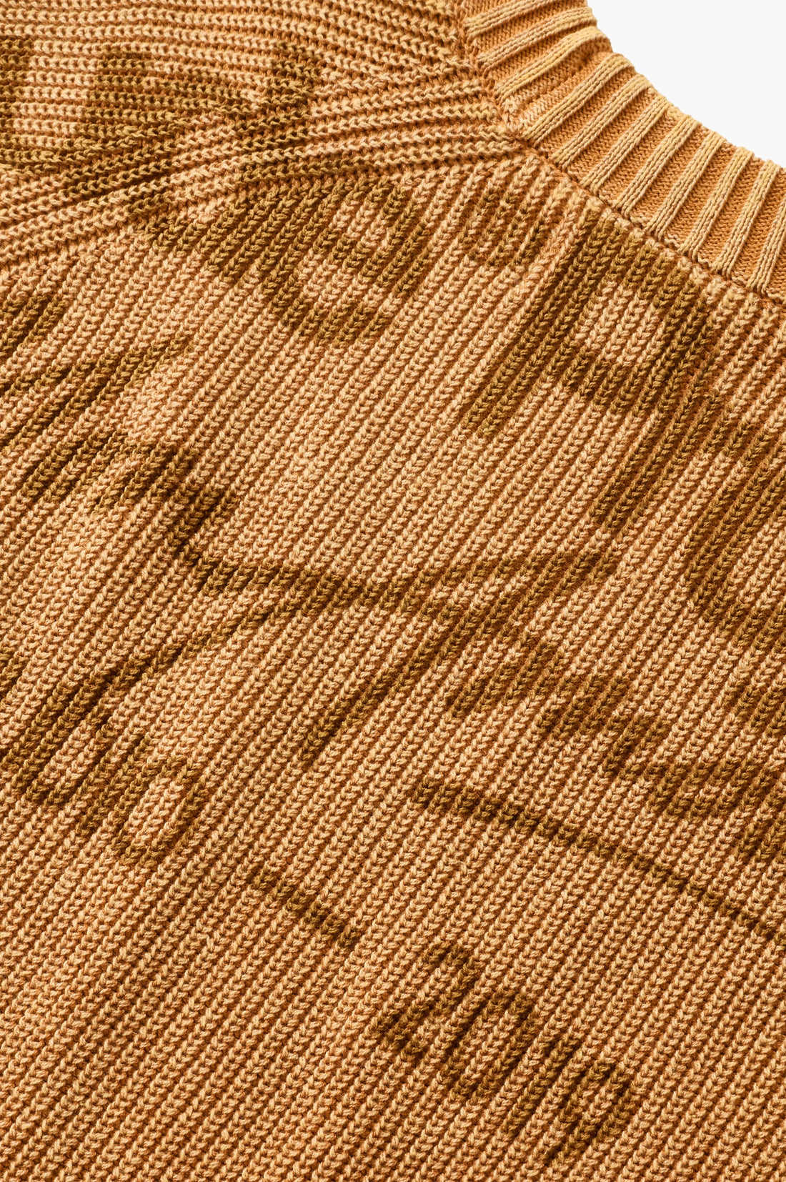 Soju Knit Sweater Dark Orange