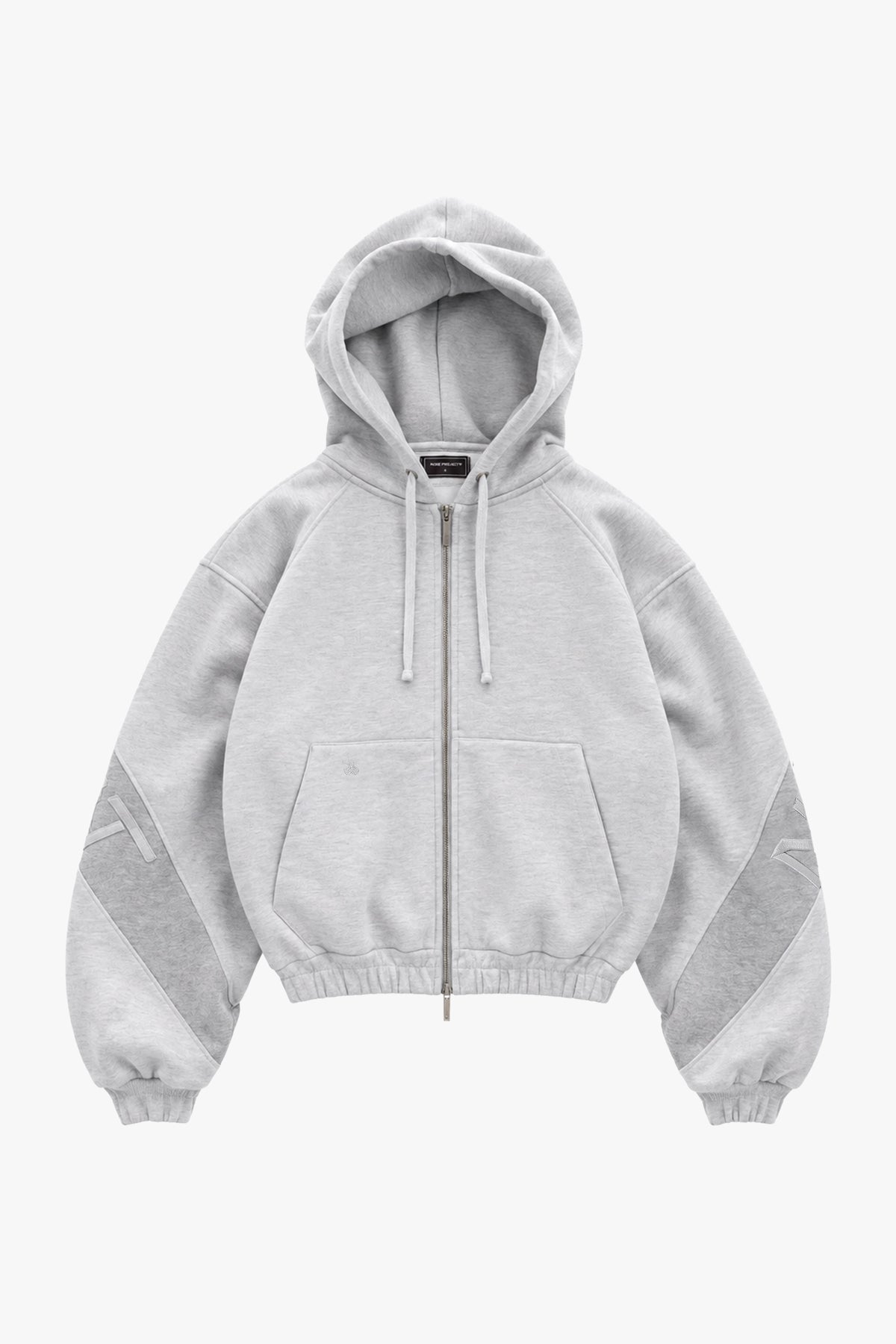 C-suite Zip-Up Hoodie Grey