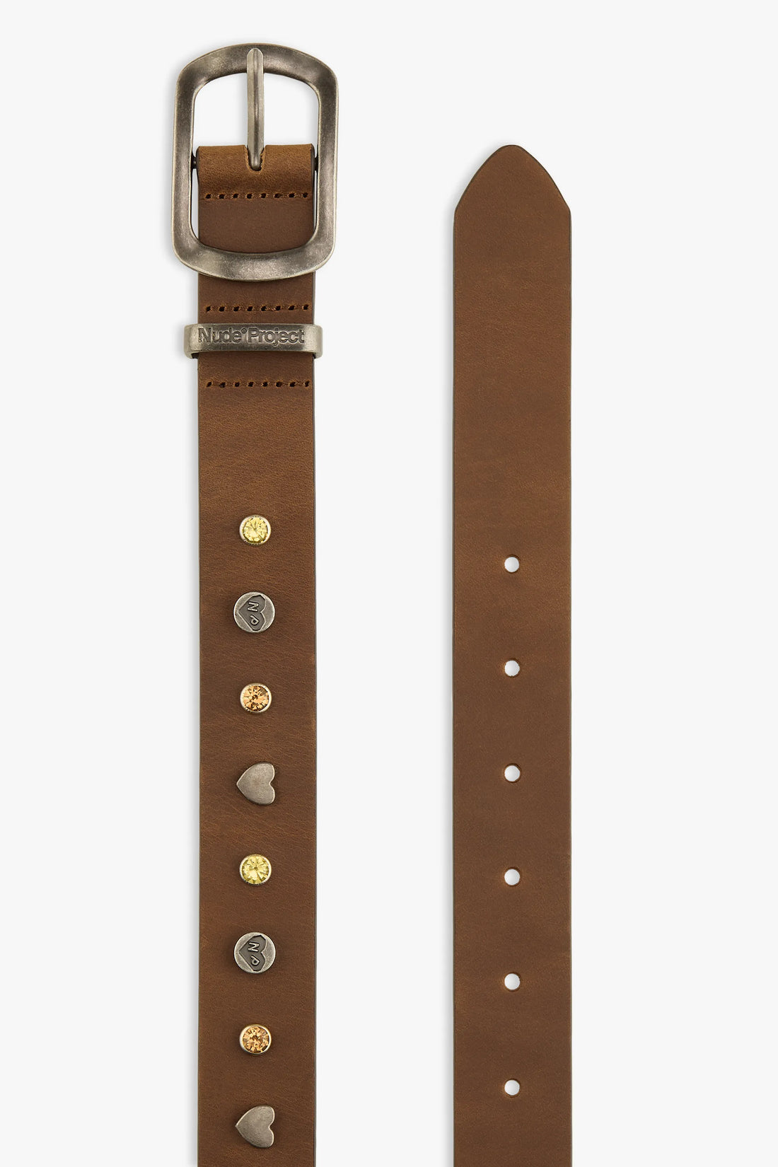 Gem Leather Belt