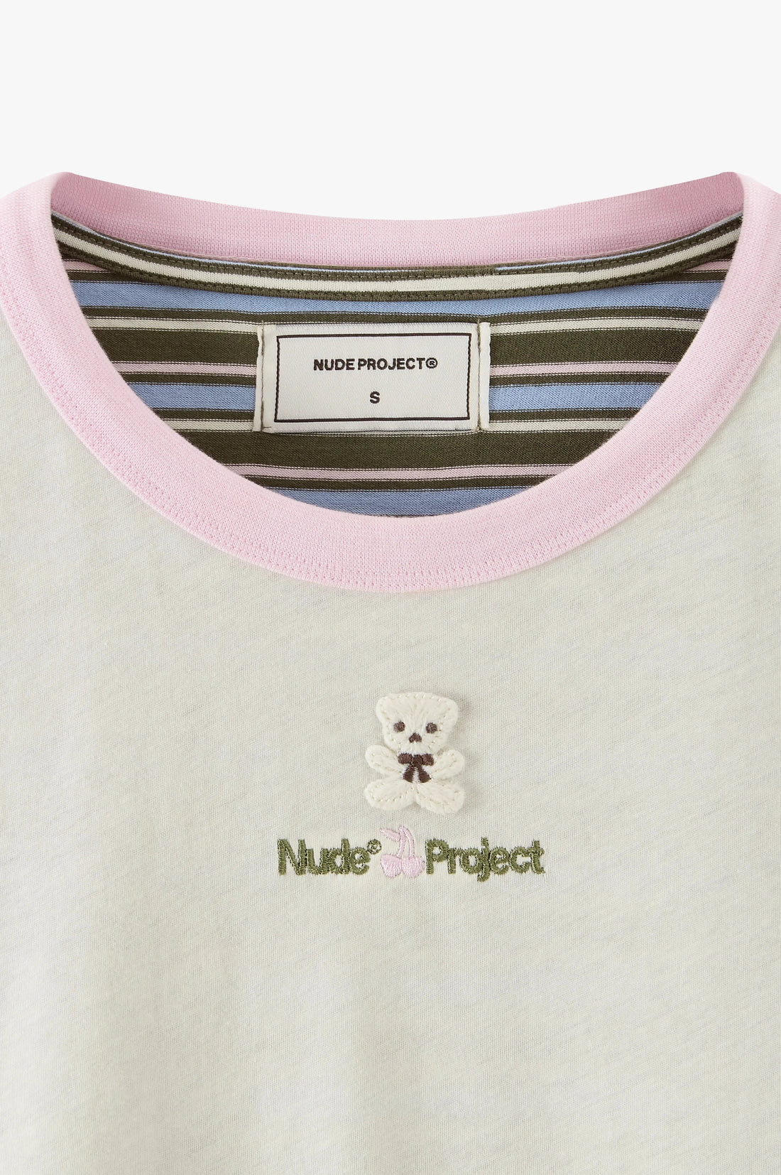 Striped Double Layer Long-Sleeve Tee