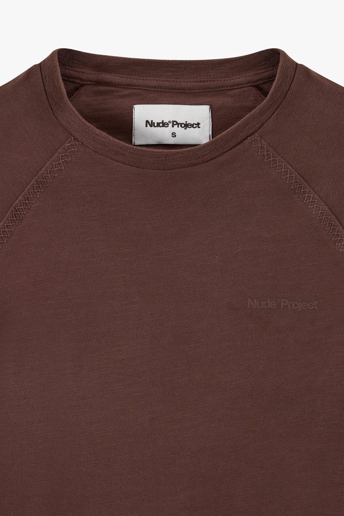 Basic Long-Sleeve Tee Brown