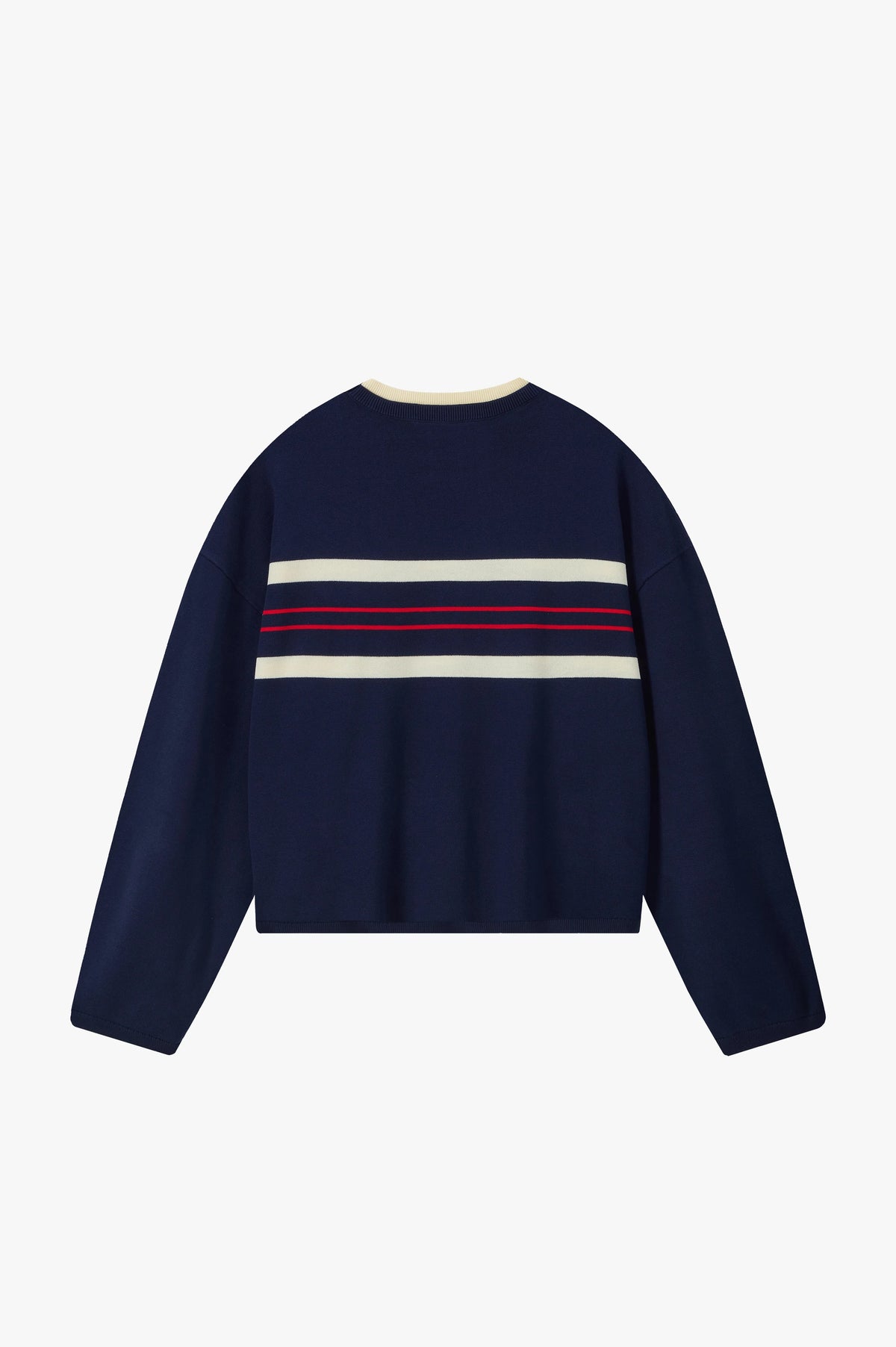 Smith Knit Sweater Navy