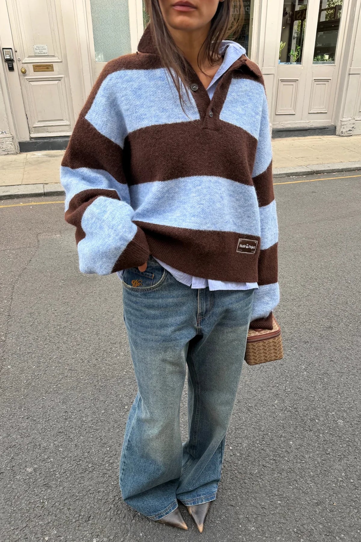 Candem Knit Sweater Brown