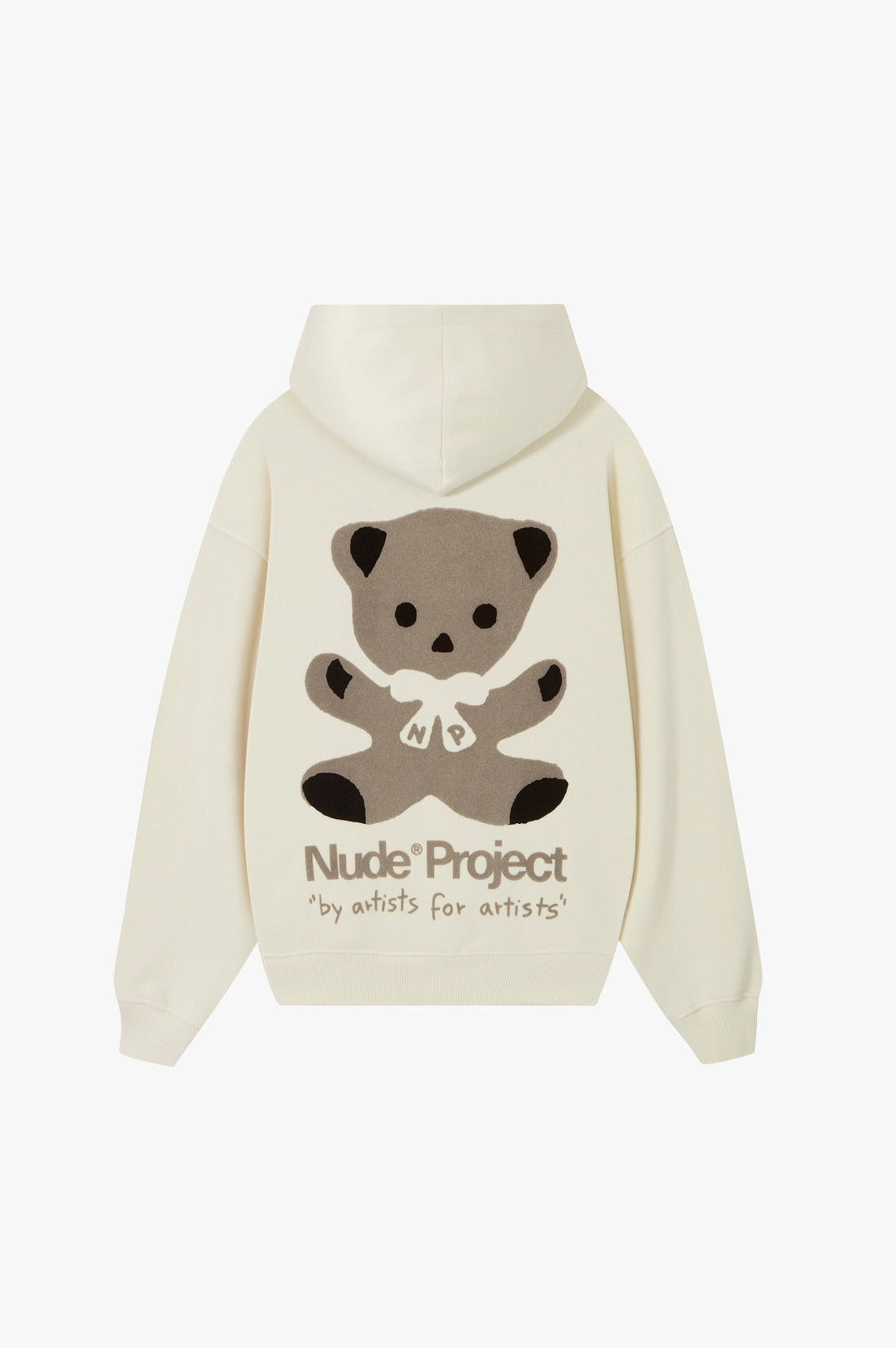 Bear Hoodie Marshmallow