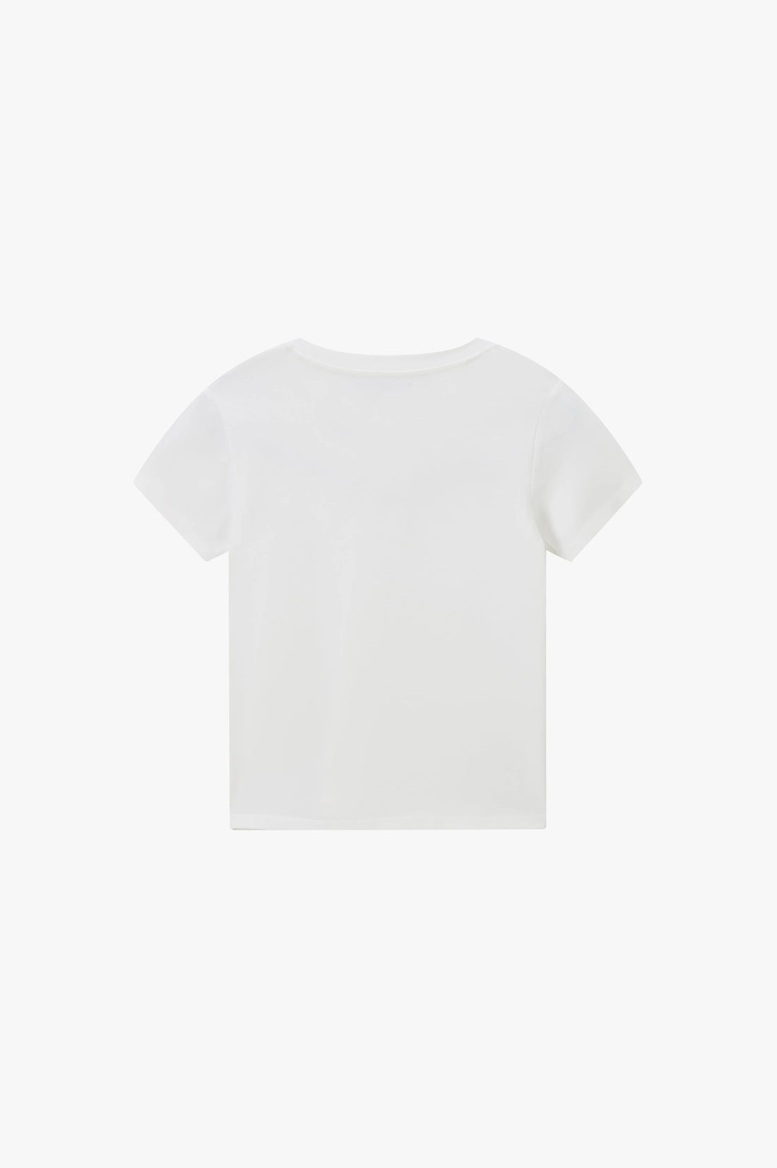 Logo Tee White