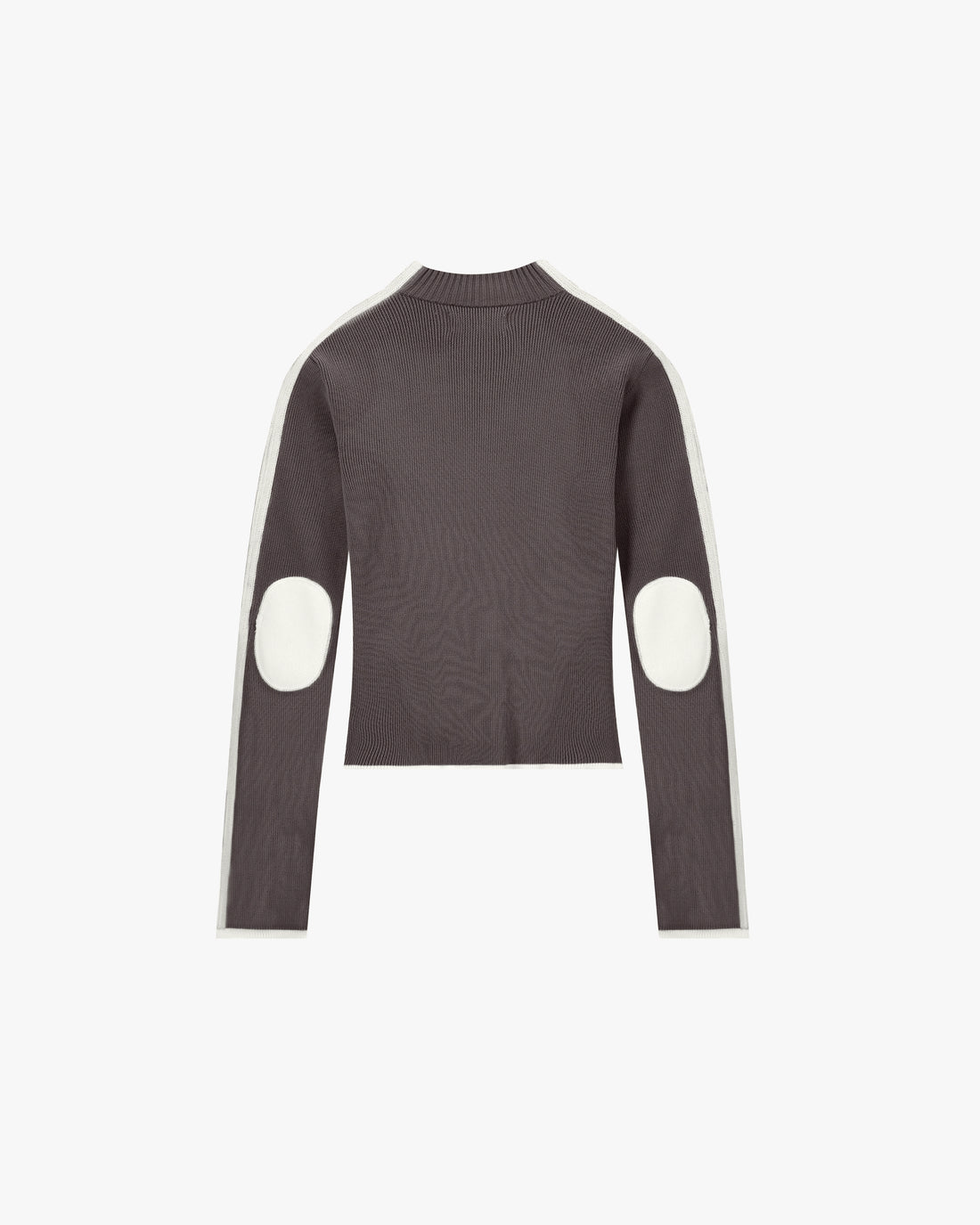Cherries Full-Zip Knit Brown