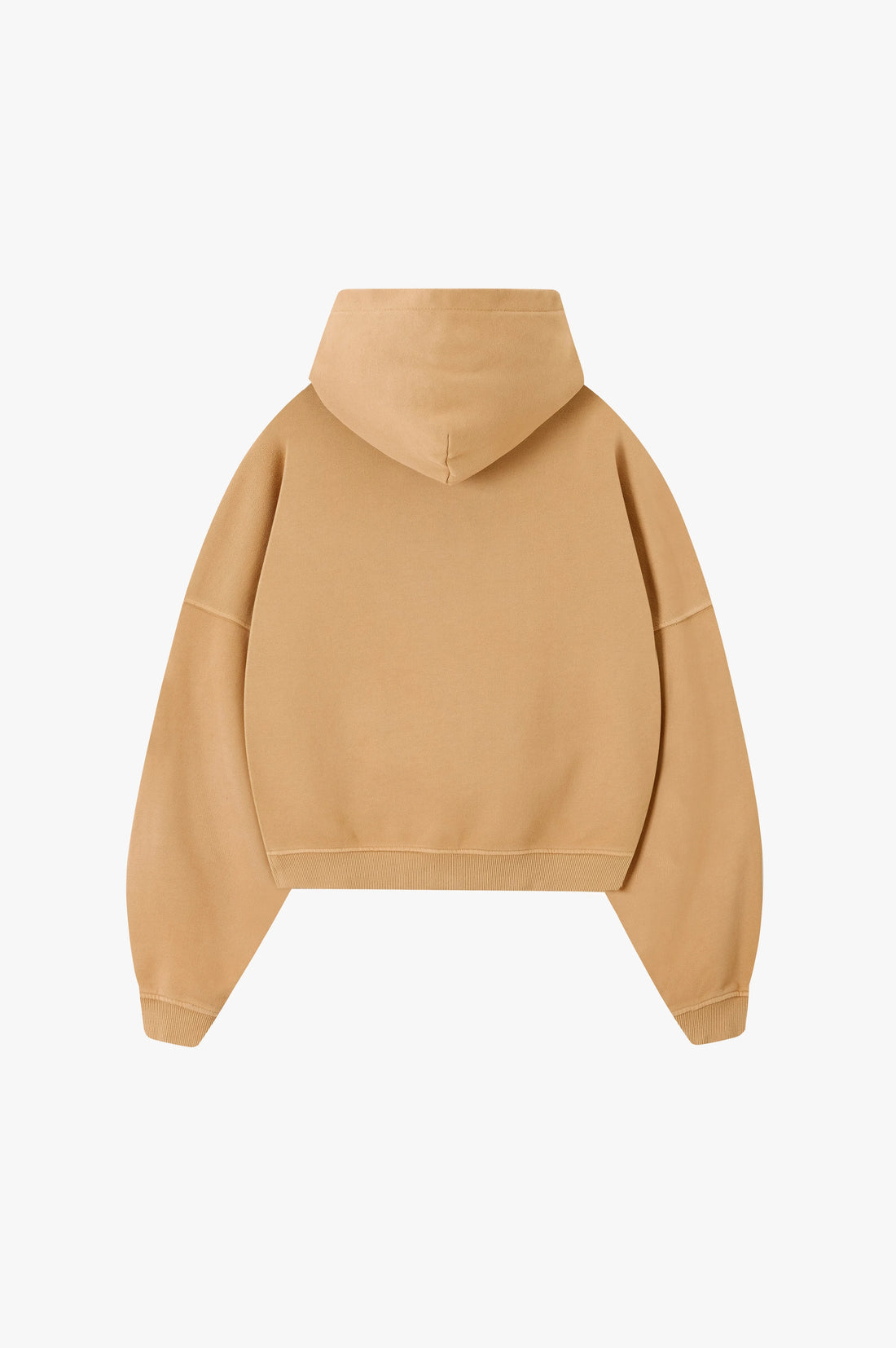 Box Logo Hoodie Beige