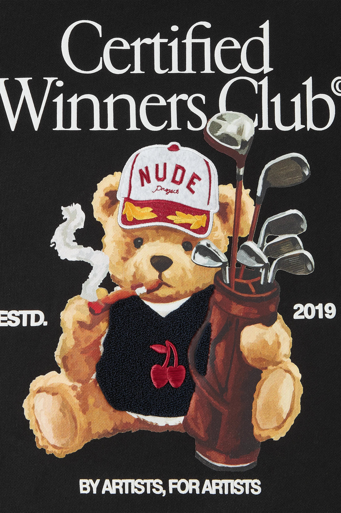 Winner Hoodie Black
