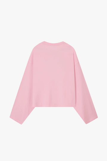 Mon Amour Long-Sleeve Tee Pink