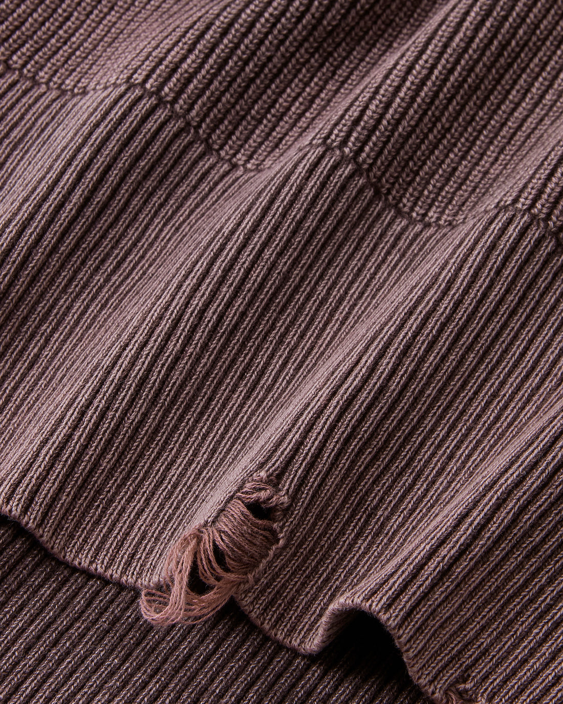 Beast Quarter-Zip Knit Brown