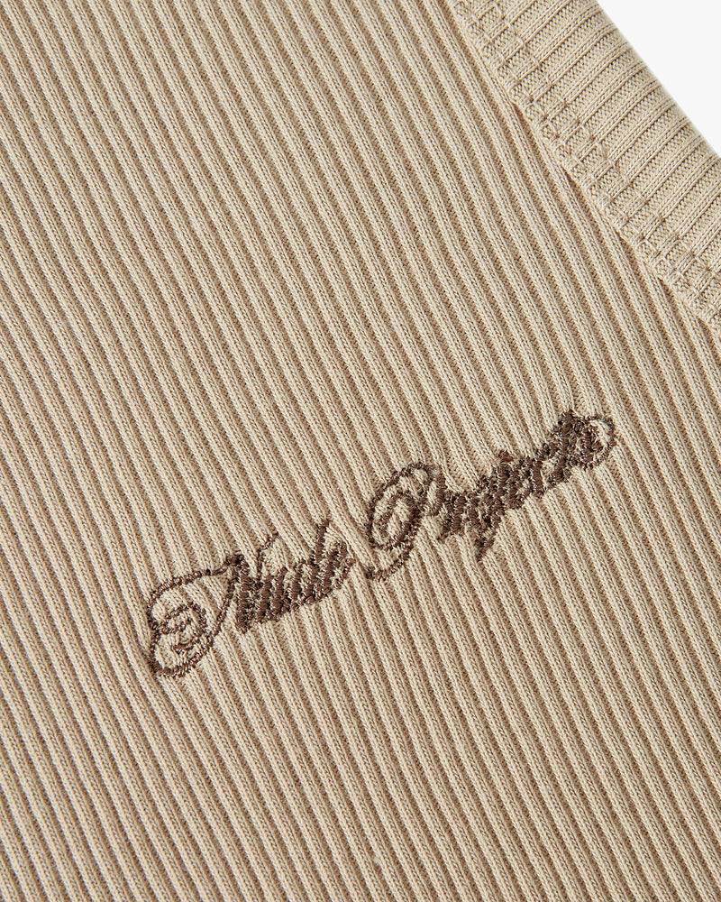 Tank Top Ss24 Beige/Ash