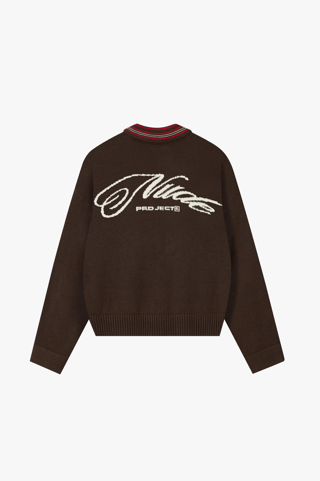 The Consultant Quarter-Zip Knit Brown