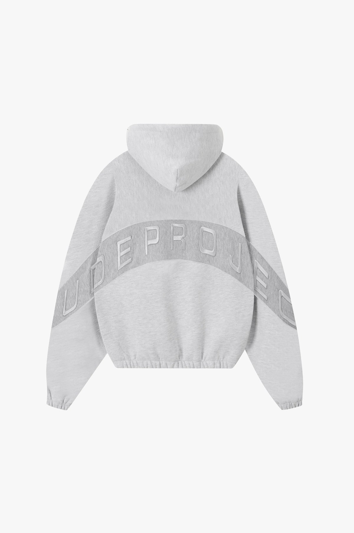 C-suite Zip-Up Hoodie Grey