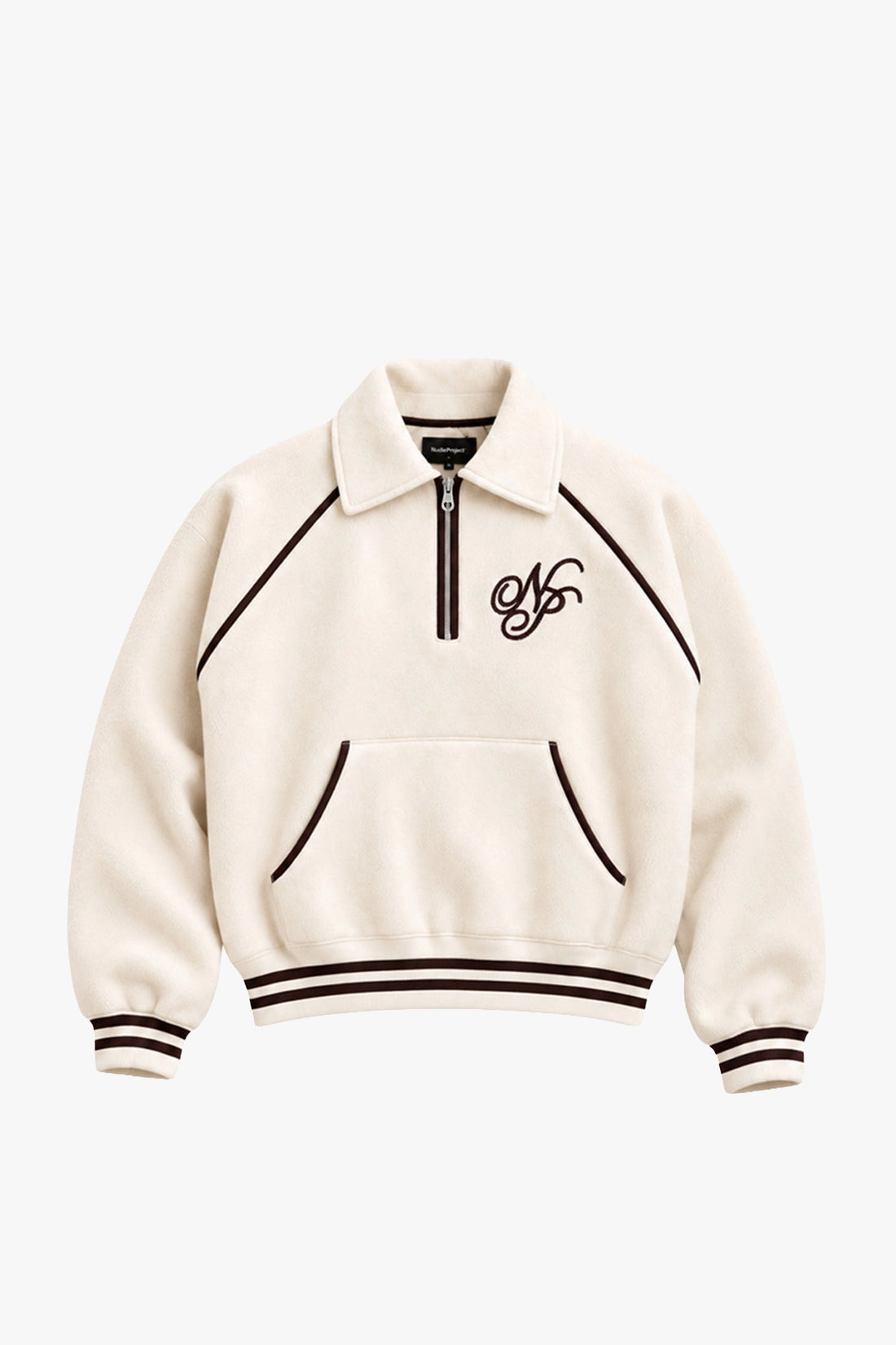 Teddy Quarter-Zip Marshmallow