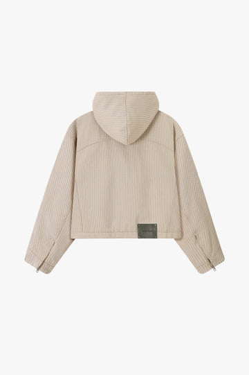 Worker Jacket Canvas Beige