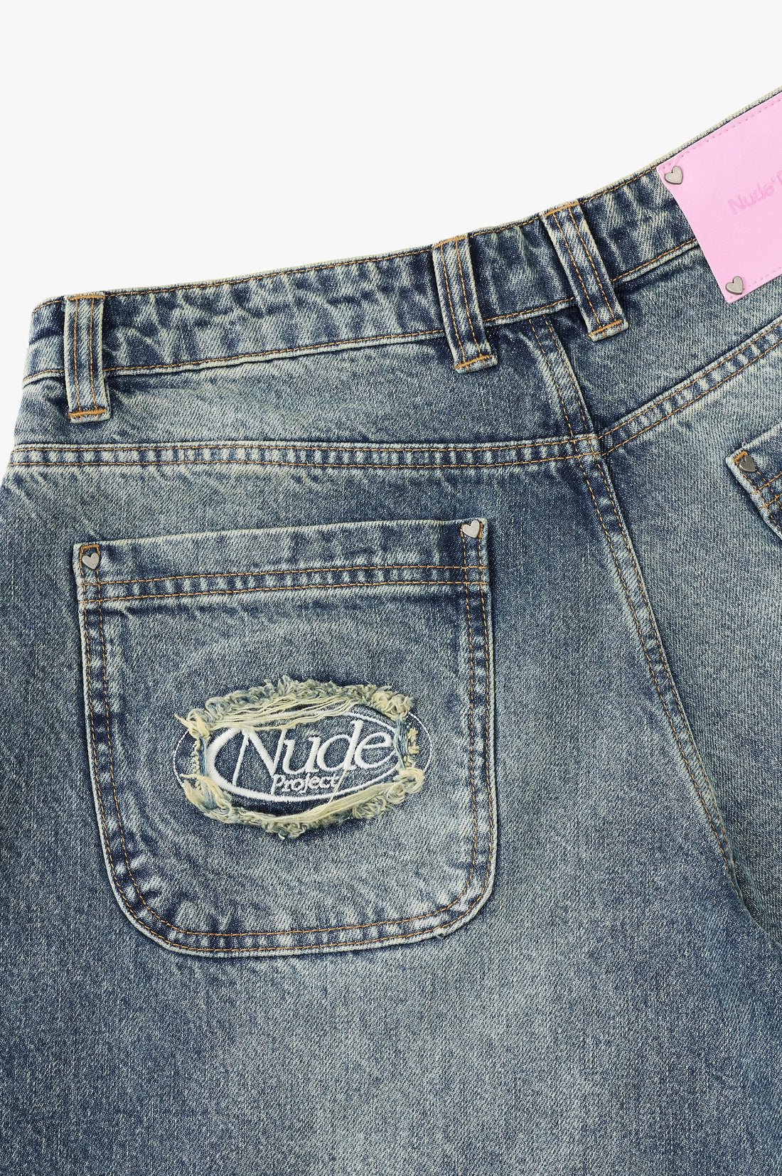 Old Baggy Jeans Acid Dirty Wash