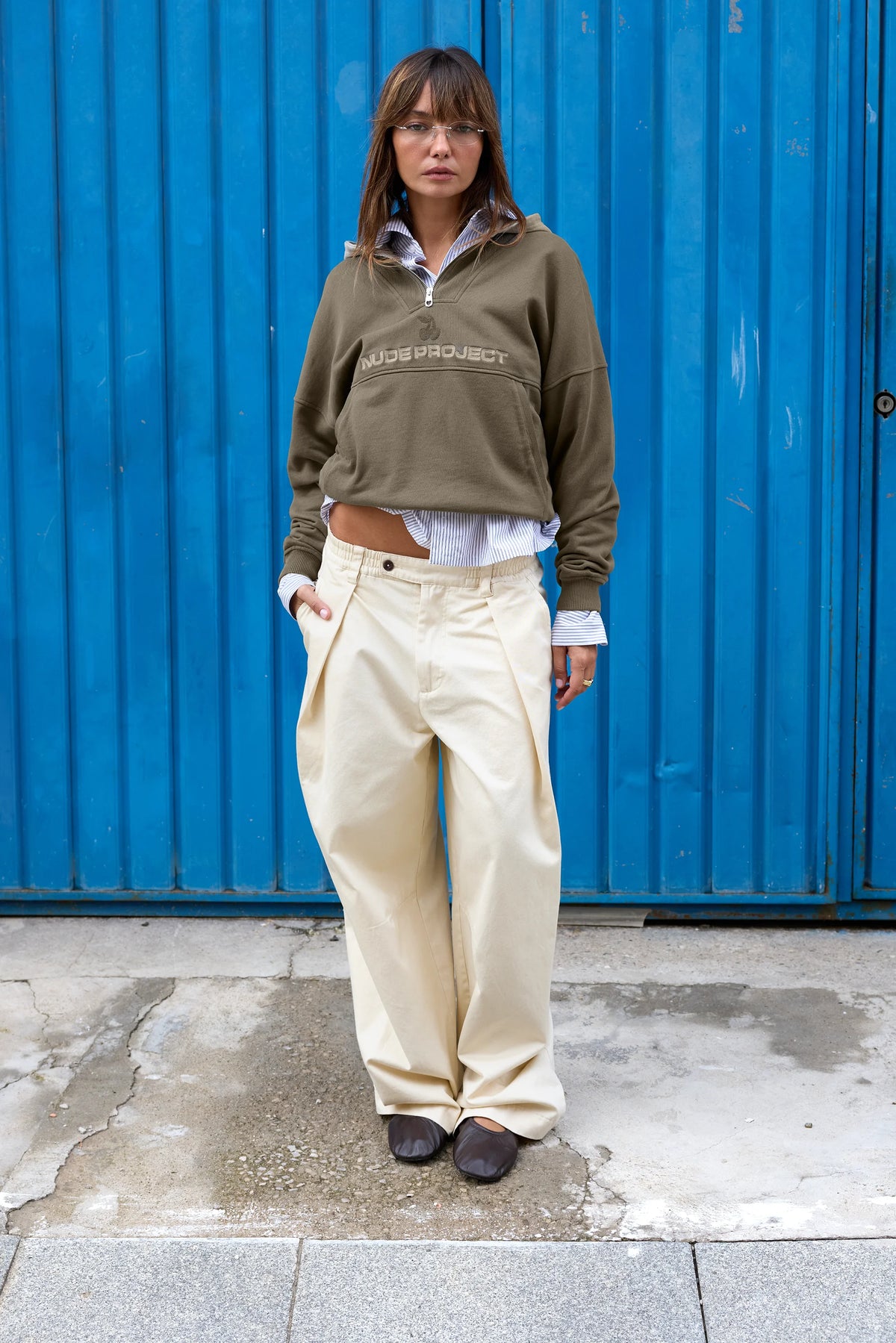 Jinju Hoodie Olive
