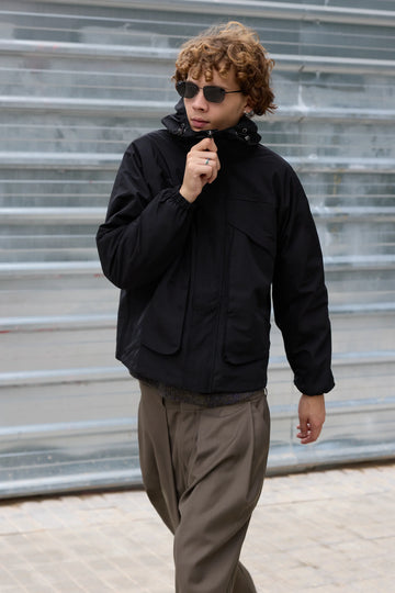 Windbreaker Jacket Black