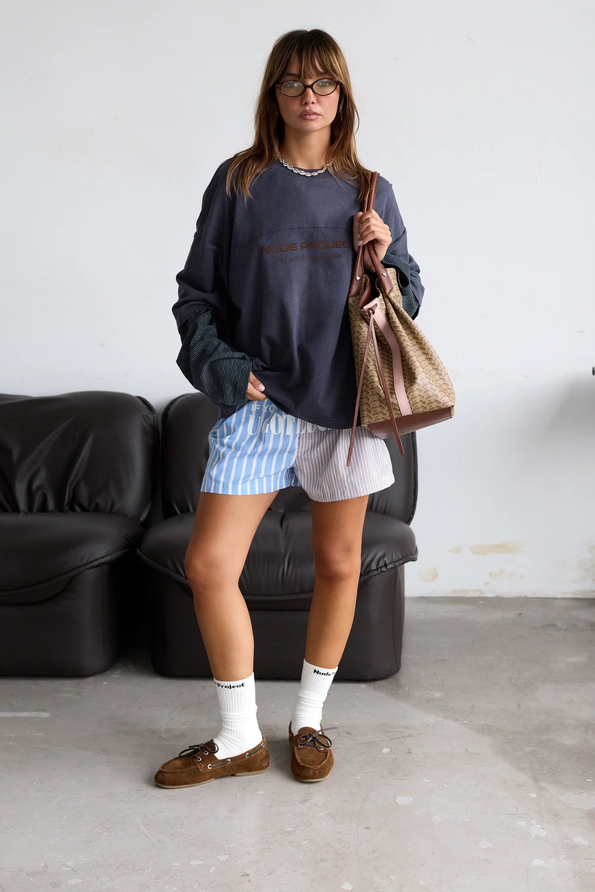 Sport Long-Sleeve Tee Navy