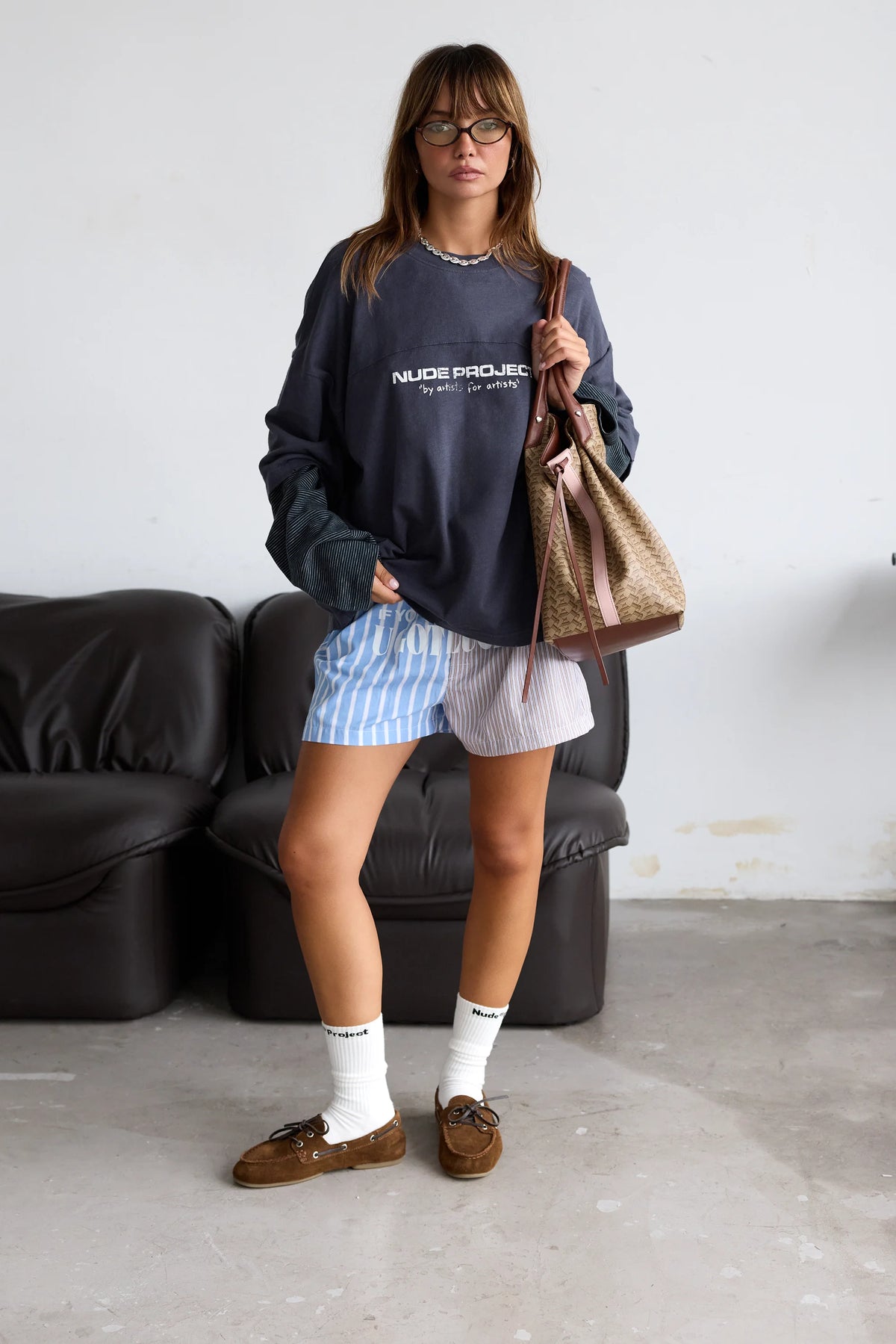 Sport Long-Sleeve Tee Navy