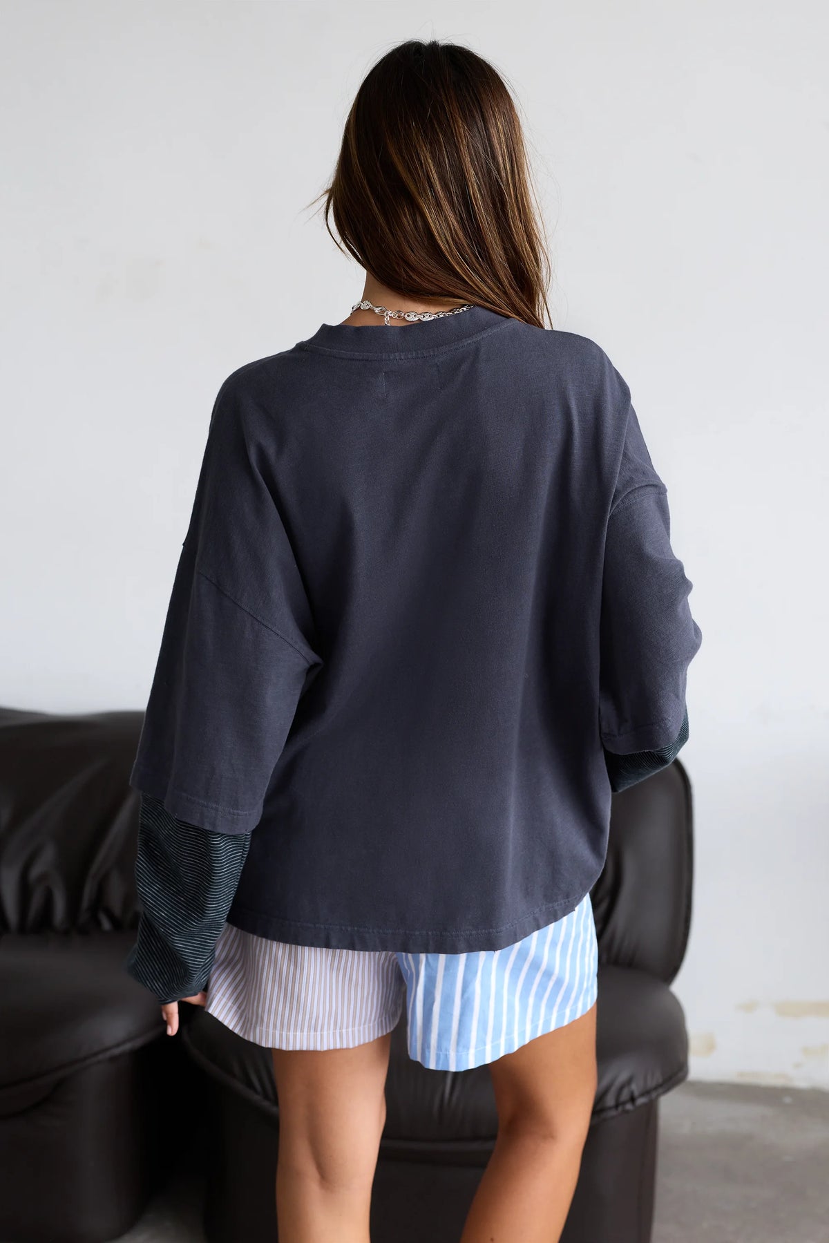 Sport Long-Sleeve Tee Navy