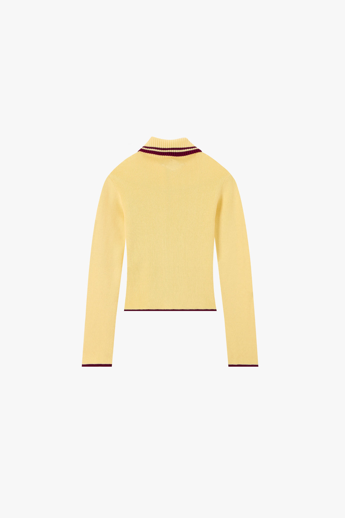 Kiddo Full-Zip Knit Yellow