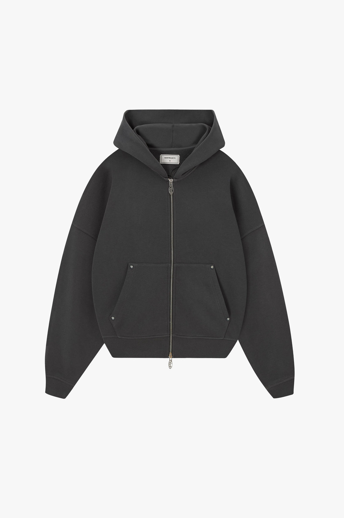 Beast Zip-Up Hoodie Ash