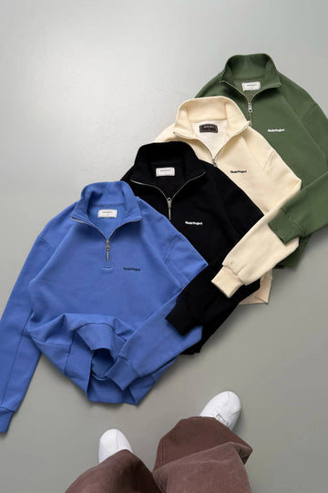 Origins Quarter-Zip Black