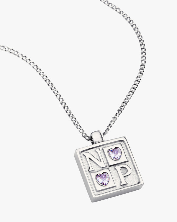 CHESS NECKLACE SILVER
