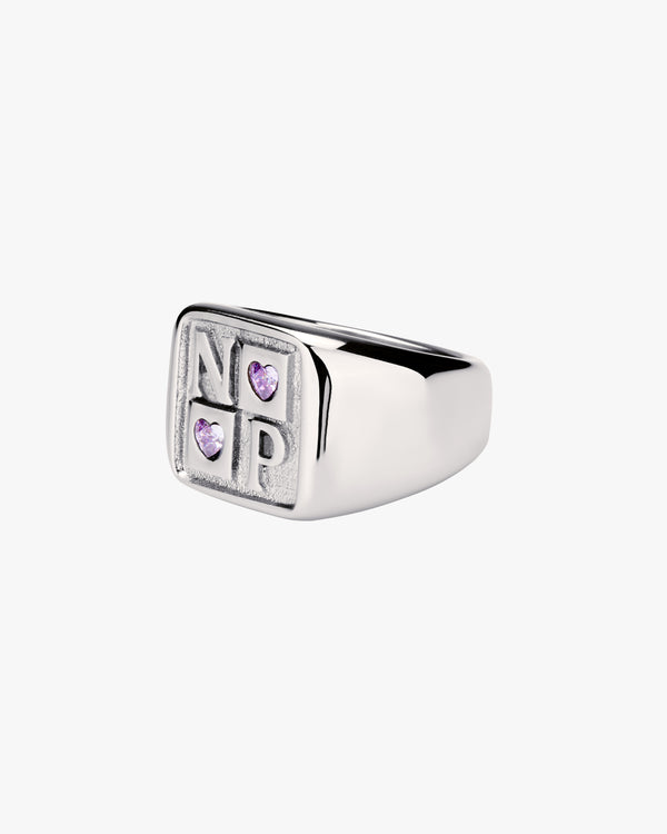 CHESS RING SILVER