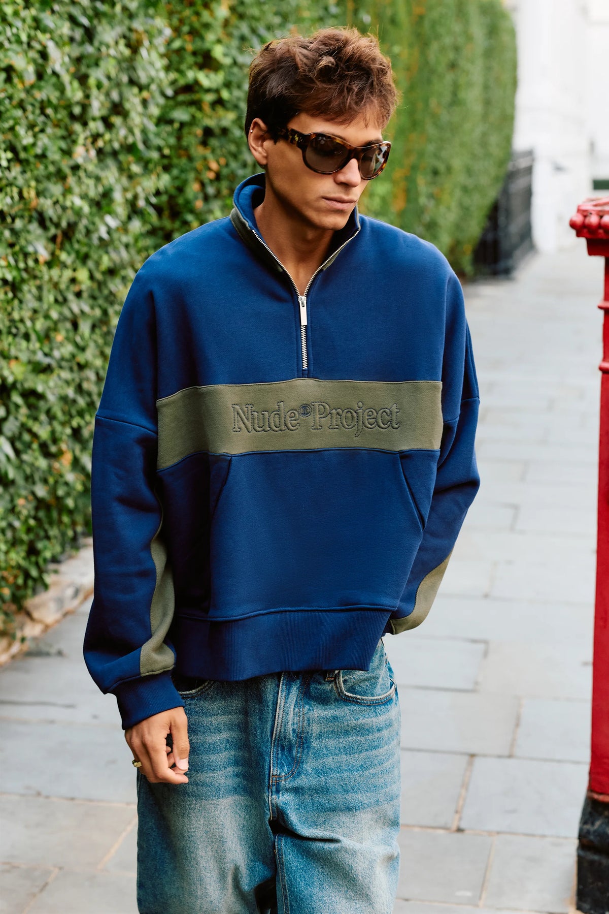 Idol Quarter-Zip Navy