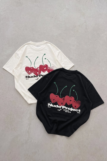 Carmin Tee White