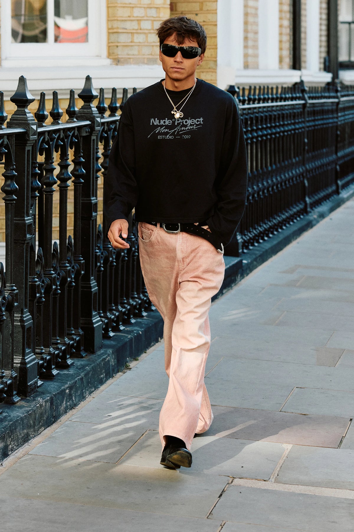 Mon Amour Long-Sleeve Tee Ash