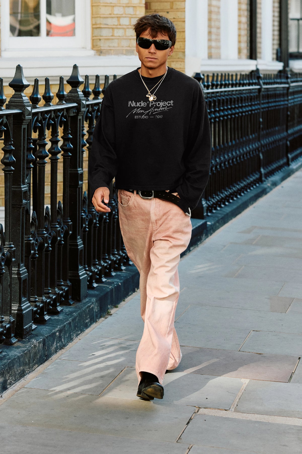 Chelsea Bootcut Jeans Pink